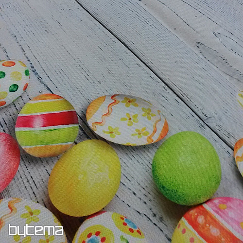 Weihnachtstischdecken und Tischläufer Bunte Ostereier