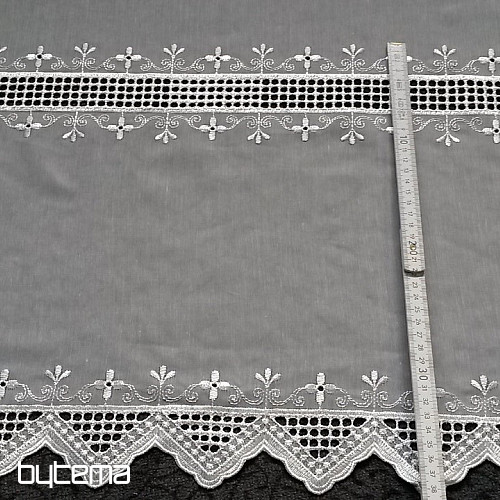 Moderne bestickte Gardine 733
