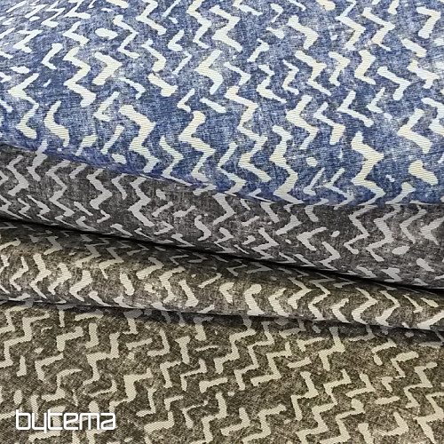 Dekorationsstoff ONDAS blau