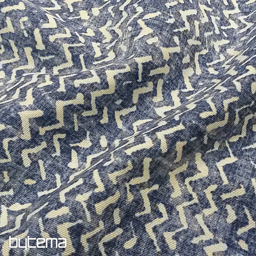 Dekorationsstoff ONDAS blau