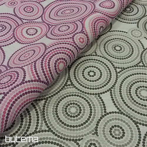 Dekorationsstoff MANDALA ECO grau