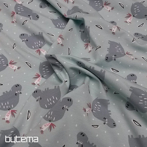 Baumwolljersey HIPIZ Mint