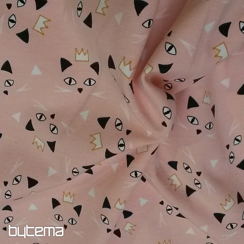 Baumwolljersey MAOUCHA Rose