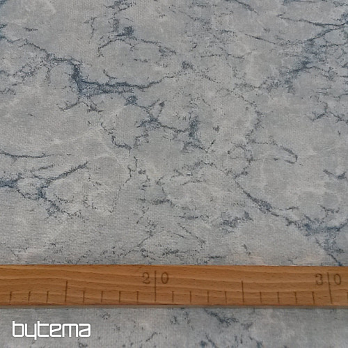 Dekorationsstoff MARMOR blau