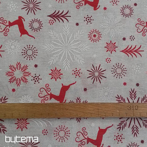 Weihnachtsdekorativer Stoff RENTIER