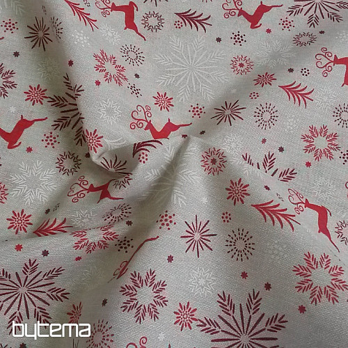 Weihnachtsdekorativer Stoff RENTIER