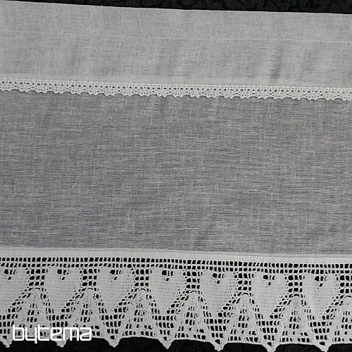 Gehäkelte Gardine für Vitrage LENA