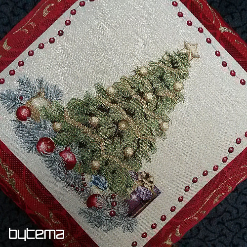 Weihnachten-Dekokissen BAUM IM RAHMEN