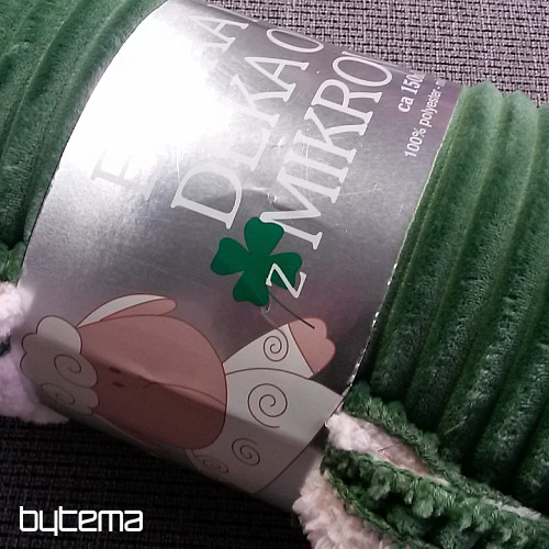 Wohndecke aus Microfaser EXTRA weich SCHAF Kunstsoff design, grün