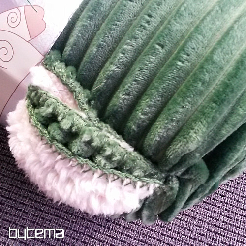 Wohndecke aus Microfaser EXTRA weich SCHAF Kunstsoff design, grün