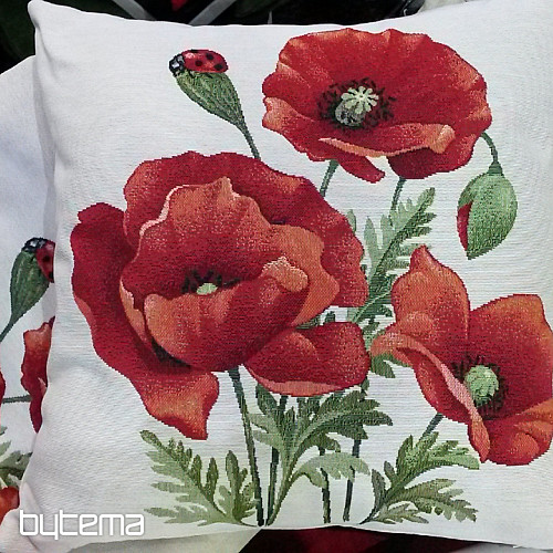 Gobelin-Kissenbezug POPPY