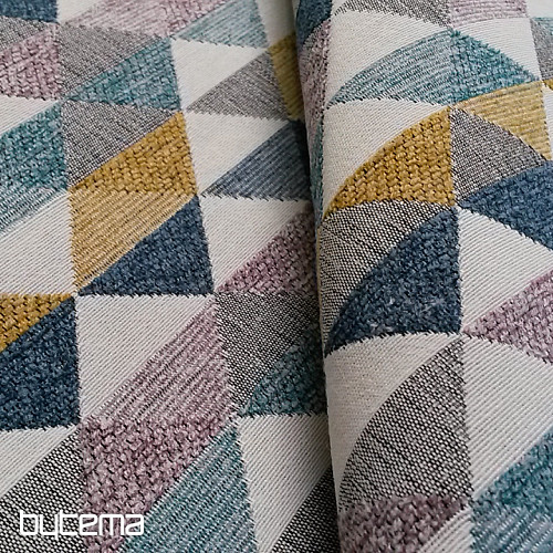 Polsterstoff  LUSA triangl Senf