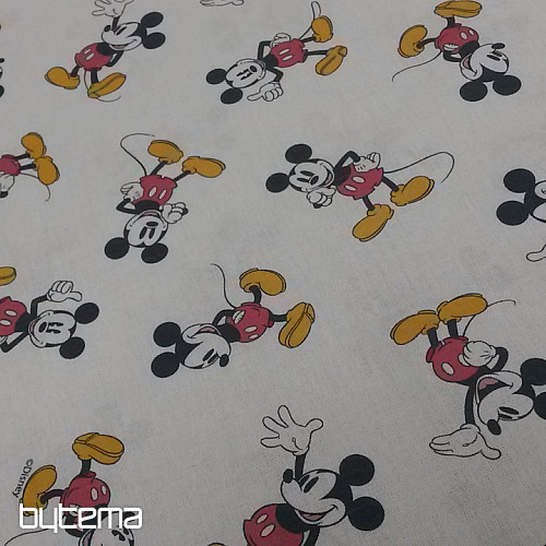Baumwollstoff MICKEY MOUSE