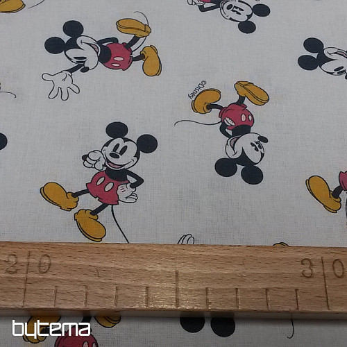 Baumwollstoff MICKEY MOUSE