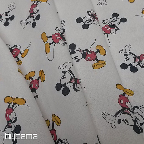 Baumwollstoff MICKEY MOUSE