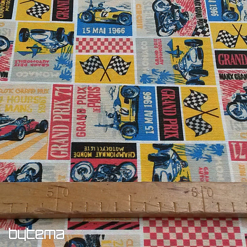 Dekorationsstoff GRAND PRIX