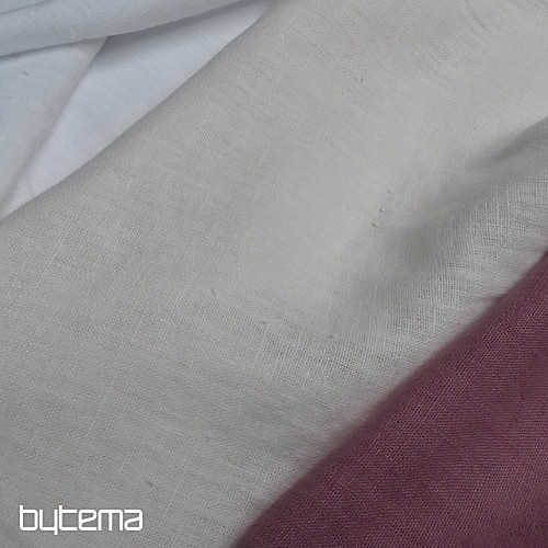 Leinenstoff VERONE uni ivory