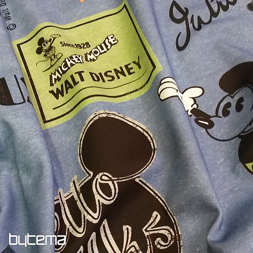 Dekorationsstoff MICKEY MOUSE blau
