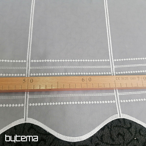 Moderne bestickte Gardine 11300