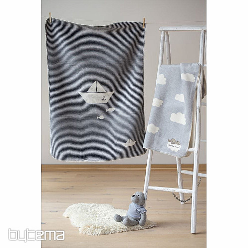 Kinder-Baumwolldecke DF LODIČKA für das Kinderbett