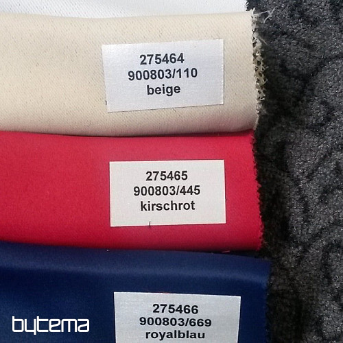 Dekorationsstoff BLACKOUT UNI kirschrot 140 cm