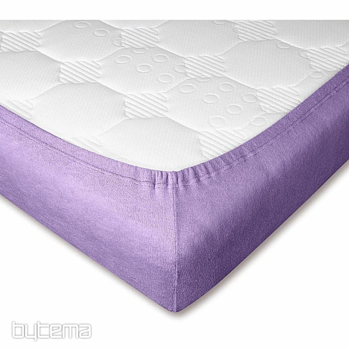 Frottee-Bettlaken, Farbe Lila
