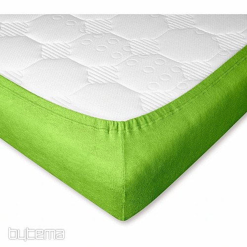 Frottee-Bettwäsche in der Farbe KIWI