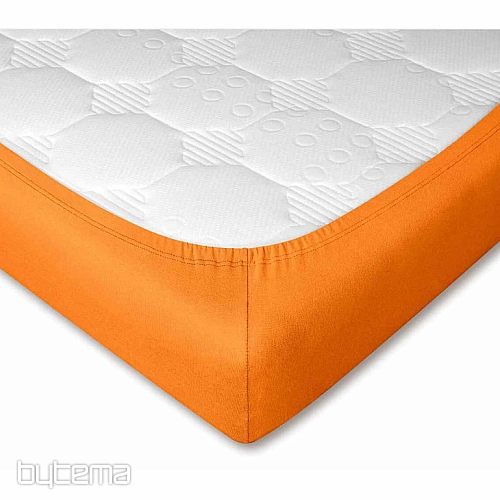 Jersey-Bettlaken, Farbe ORANGE