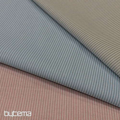 Baumwollstoff BABY STRIPE rosa