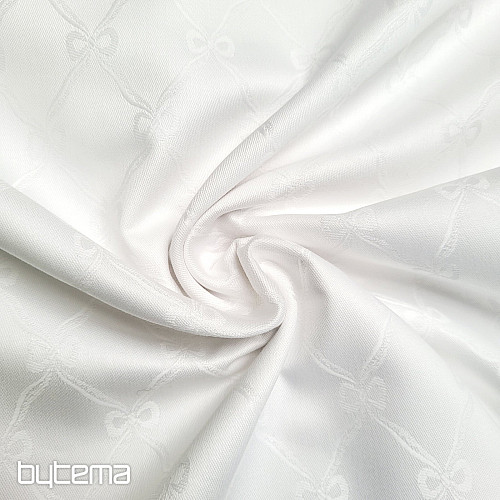 Damast Meterware GARBO Bandschleife