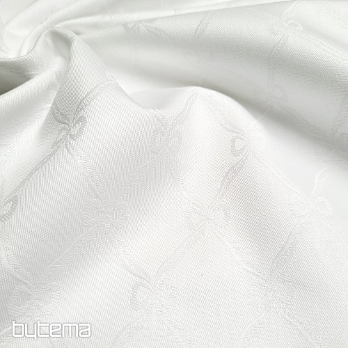 Damast Meterware GARBO Bandschleife