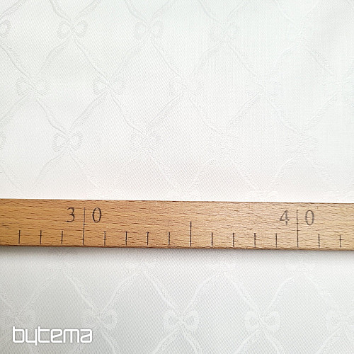 Damast Meterware GARBO Bandschleife