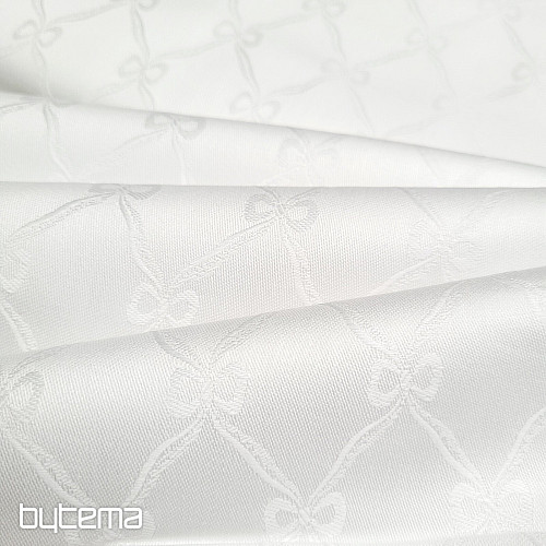 Damast Meterware GARBO Bandschleife