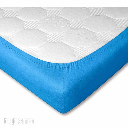 Jersey-Bettwäsche Farbe DENIM