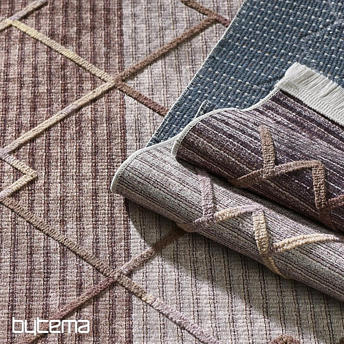 Stück Teppich HYPNOTIK braun