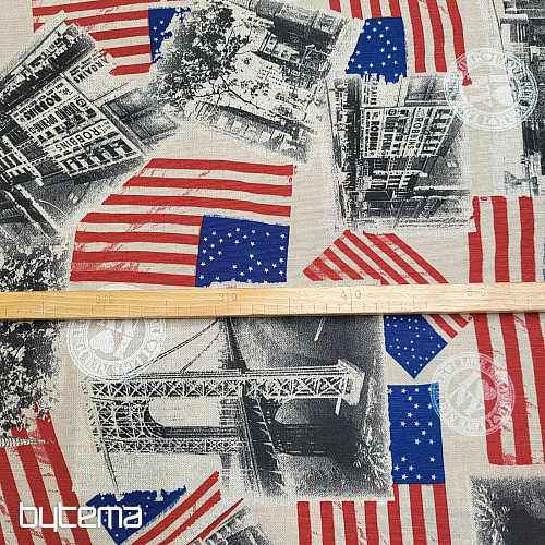 Dekorationsstoff AMERICA