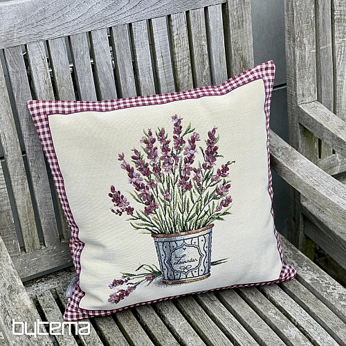 Gobelin-Kissenbezug BLUMEN AUS Provence-LAVENDEL