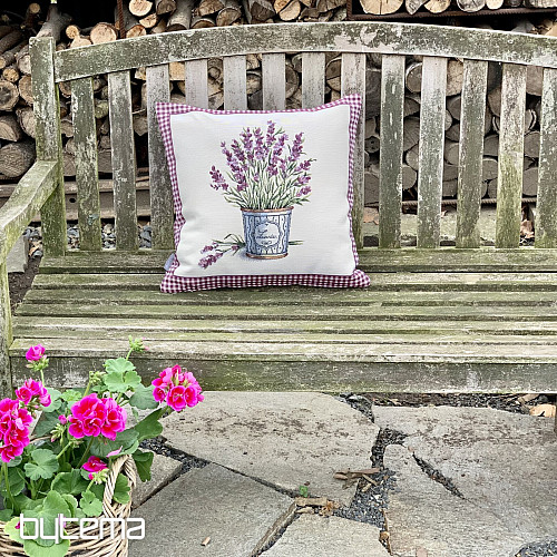 Gobelin-Kissenbezug BLUMEN AUS Provence-LAVENDEL
