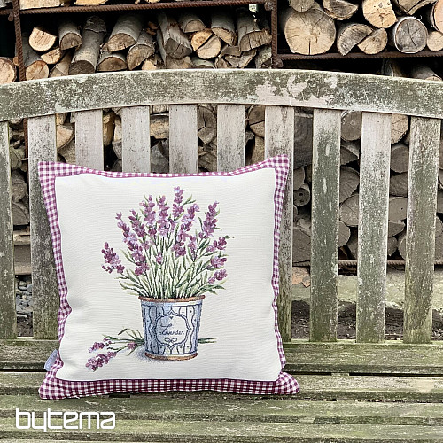 Gobelin-Kissenbezug BLUMEN AUS Provence-LAVENDEL