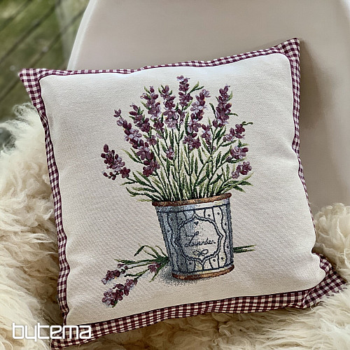 Gobelin-Kissenbezug BLUMEN AUS Provence-LAVENDEL
