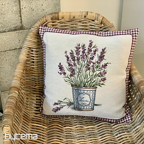 Gobelin-Kissenbezug BLUMEN AUS Provence-LAVENDEL