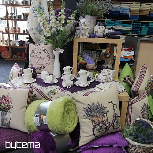 Gobelin-Kissenbezug BLUMEN AUS BASILIKUM DER Provence