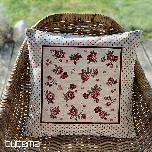 Gobelin-Kissenbezug ROSEN