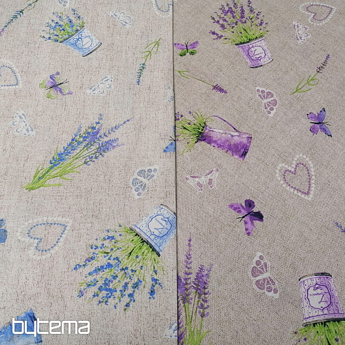 Dekorationsstoff LAVENDEL lila