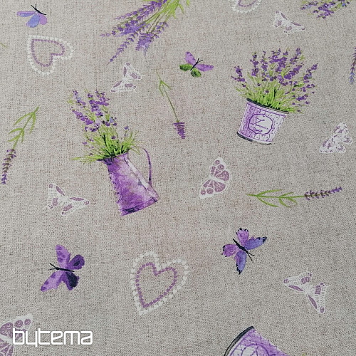 Dekorationsstoff LAVENDEL lila