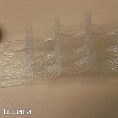 Gardinenband für Gardine 5 cm, 1:3