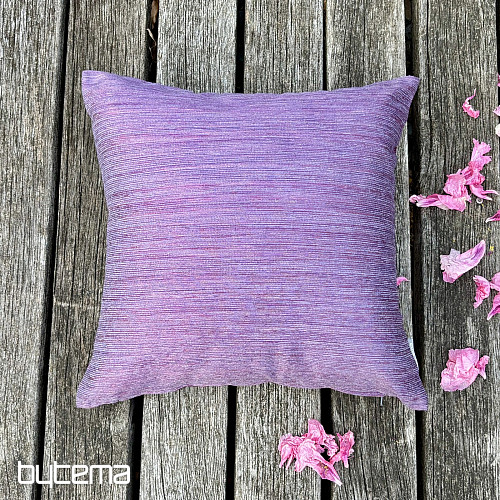 Chenille-Kissenbezug ELIA purple