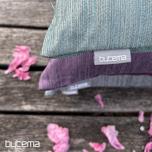 Chenille-Kissenbezug ELIA purple
