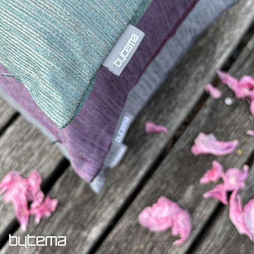 Chenille-Kissenbezug ELIA purple