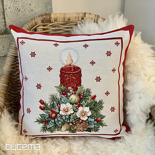 Weihnachts-Wandteppichbezug WEIHNACHTSKERZE